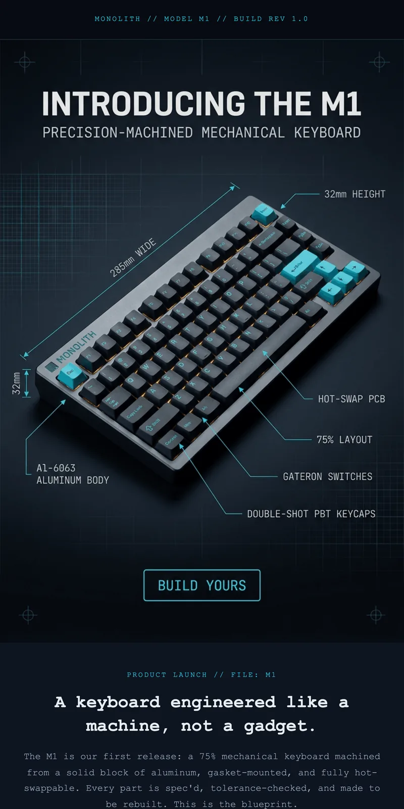 Email design generated by Nexie — Product launch