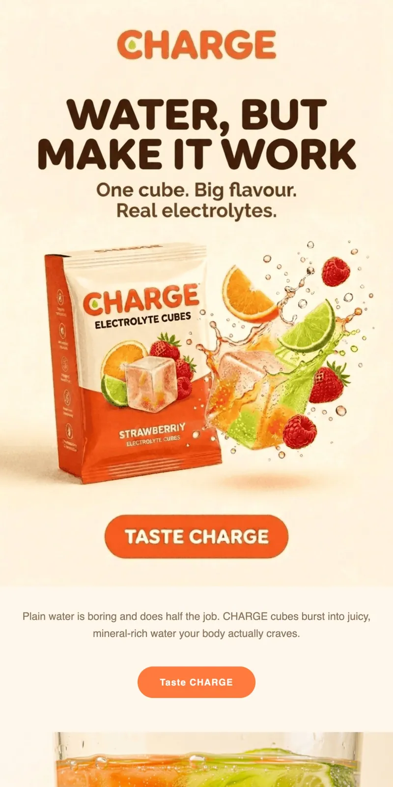 Email design generated by Nexie — Product launch